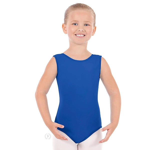 Eurotard Girls Cotton Lycra® Tank Leotard - 1089