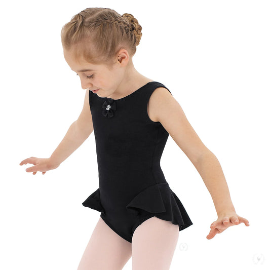 Eurotard 1703 Child Cotton Tank W/ Attached Skirt