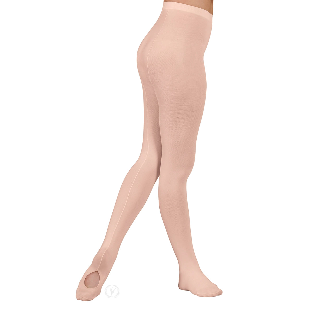 Eurotard Womens Professional Mesh Back Seam Convertible Tights - 219