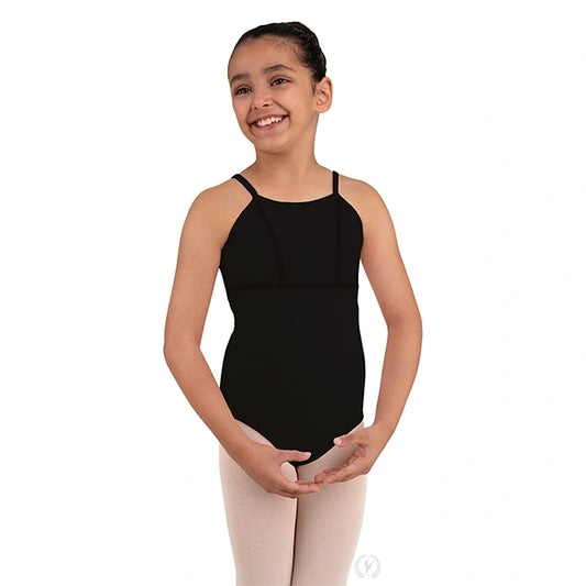 Eurotard 4401C Girls Princess Seam Empire Waist Camisole Leotard