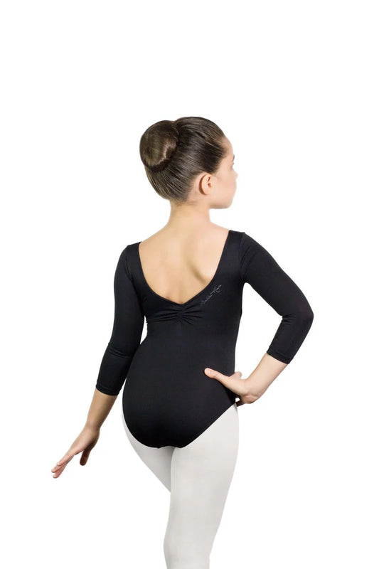 Ballet Rosa Armel Adult Pinch Front 3/4 Sleeve Leotard