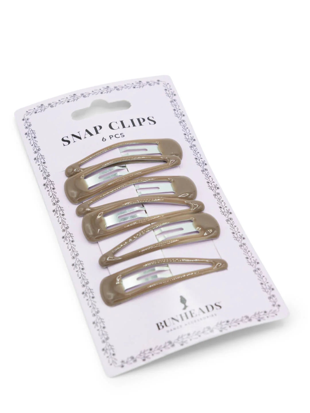 Bunheads Snap Clips 6pcs