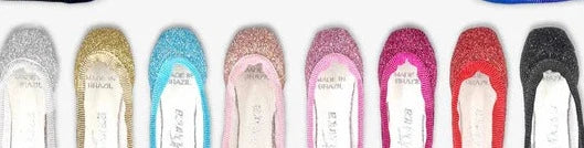 SoDanca KC40G Mini Glitter Pointe Shoe Keychain