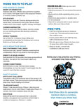 Covet Dance Throw Down Dice TDD