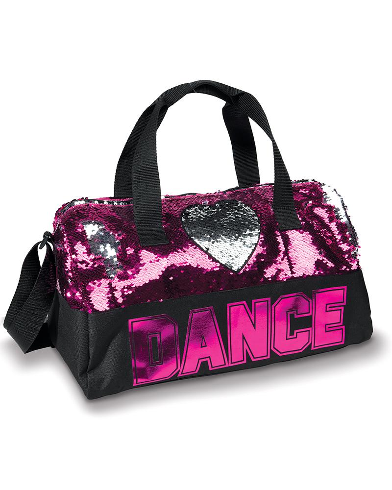 Danznmotion Dance Sequin Heart Duffle - B842