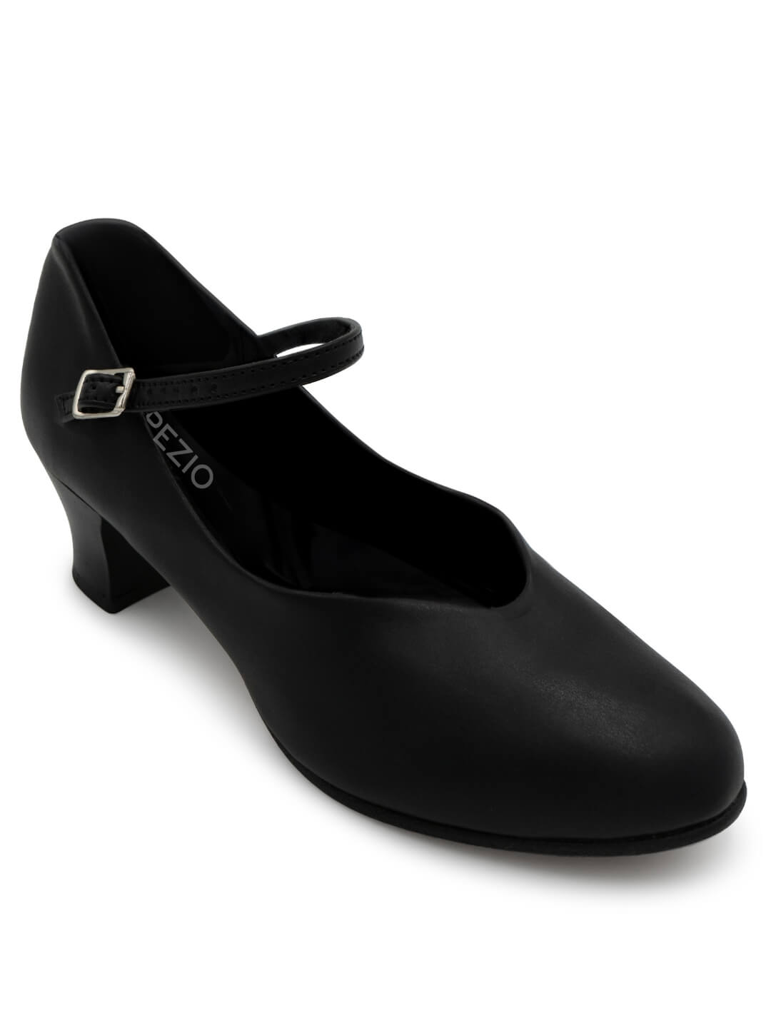 Capezio 550 Jr Footlight Black Character Shoes