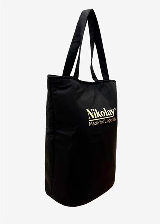Nikolay Large Tote Bag with Side Zip Pocket