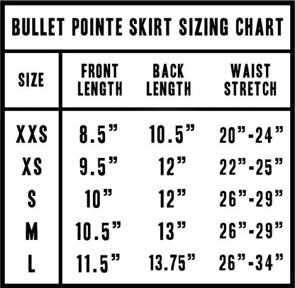 Bullet Pointe 13201 Skirt Adult