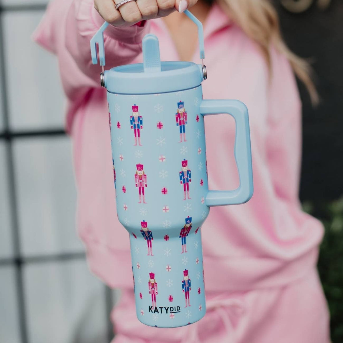 Katydid Nutcracker Tumbler