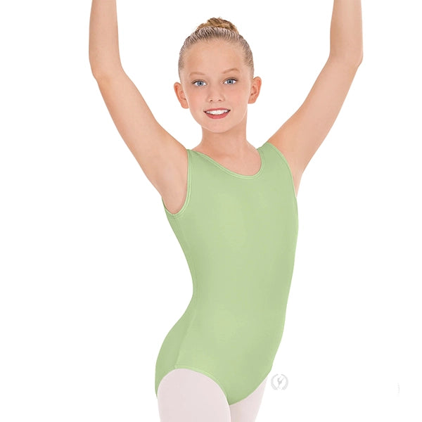 Eurotard Girls Cotton Lycra® Tank Leotard - 1089