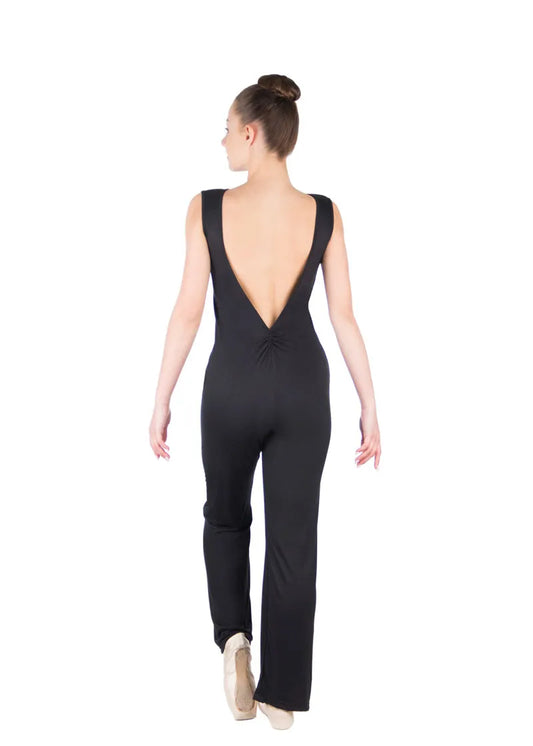 Ballet Rosa Yume Adult V Back Straight Leg Jumpsuit