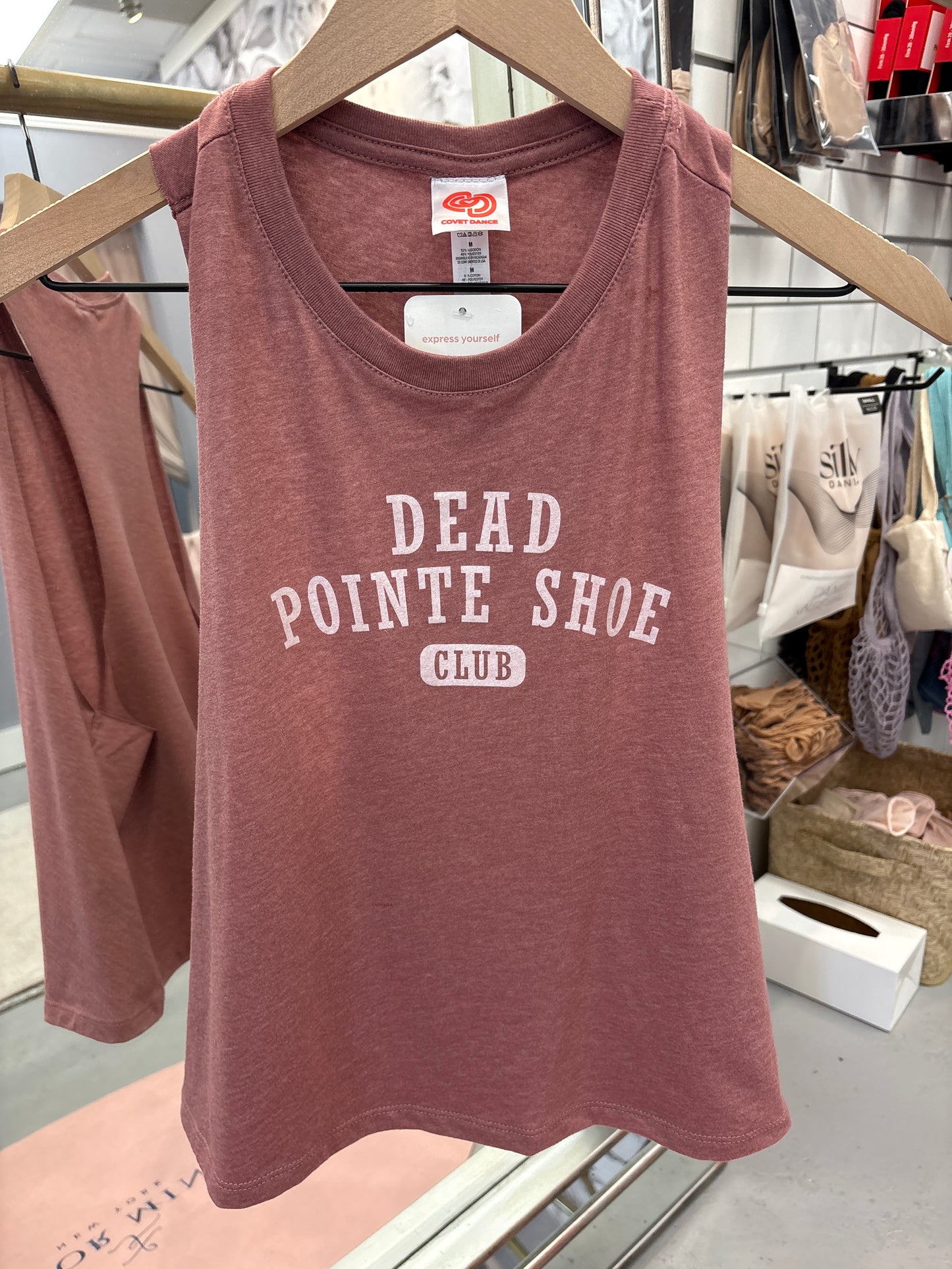 Covet Dance Dead Pointe Shoe Club Tank DPSC-TK-S