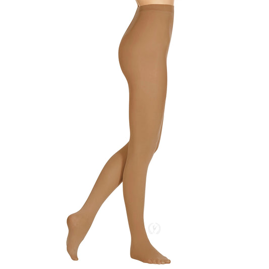 Eurotard 215 Womens TRUE NON-RUN® Microfiber Footed Tights