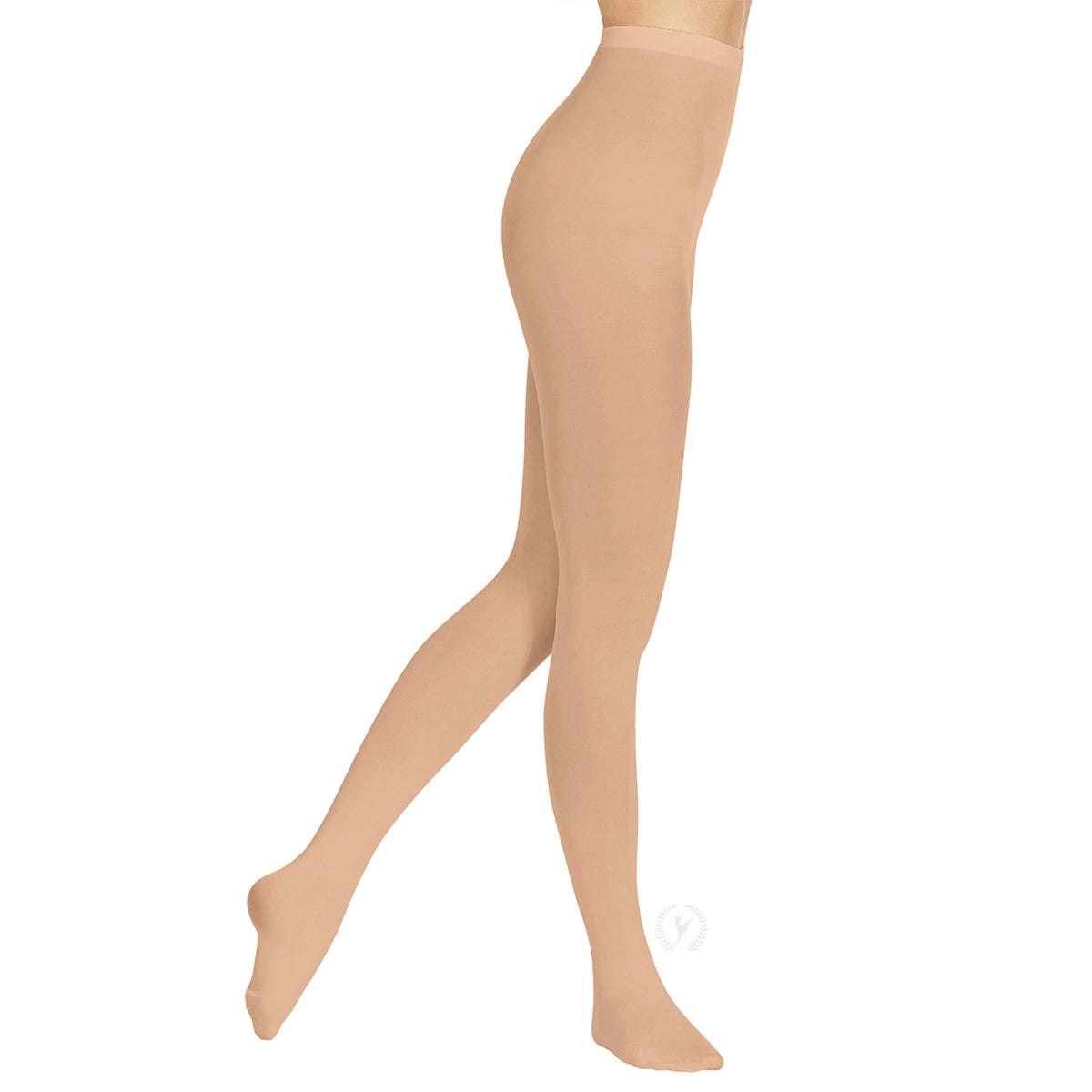 Eurotard 215 Womens TRUE NON-RUN® Microfiber Footed Tights