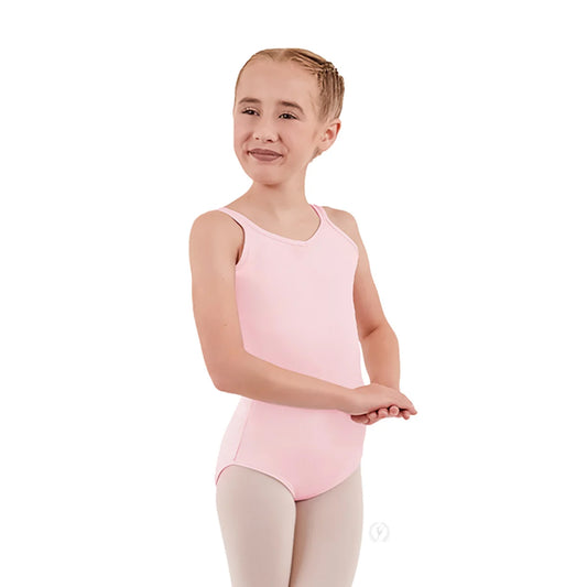 Eurotard 41451C Mesh Double Strap Leotard Child