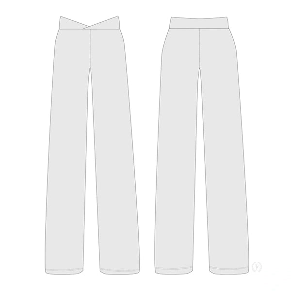 Eurotard 44655 Adult "V" Front Jazz Pants