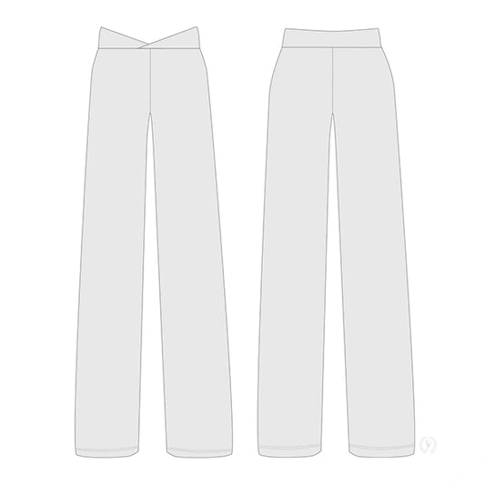 Eurotard 44655 Adult "V" Front Jazz Pants