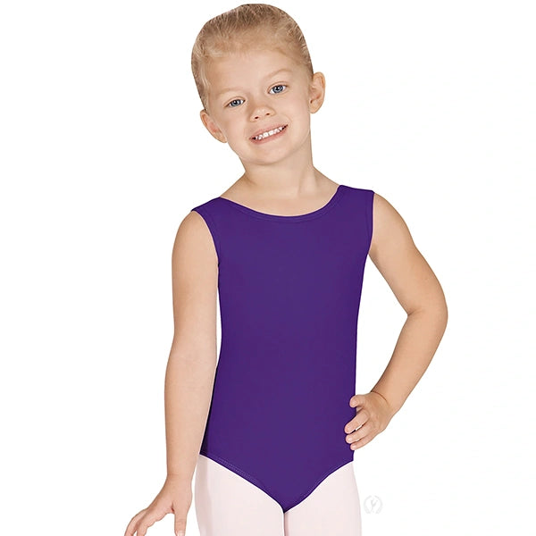 Eurotard 4489 Child Micro Tank Leotard w/ CSB Embroidered Logo - Creative Dance
