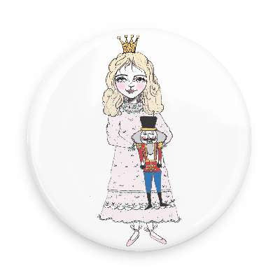 B Plus Nutcracker Buttons