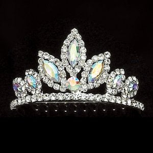 Dasha designs 2803 Rhinestone Hair Tiara