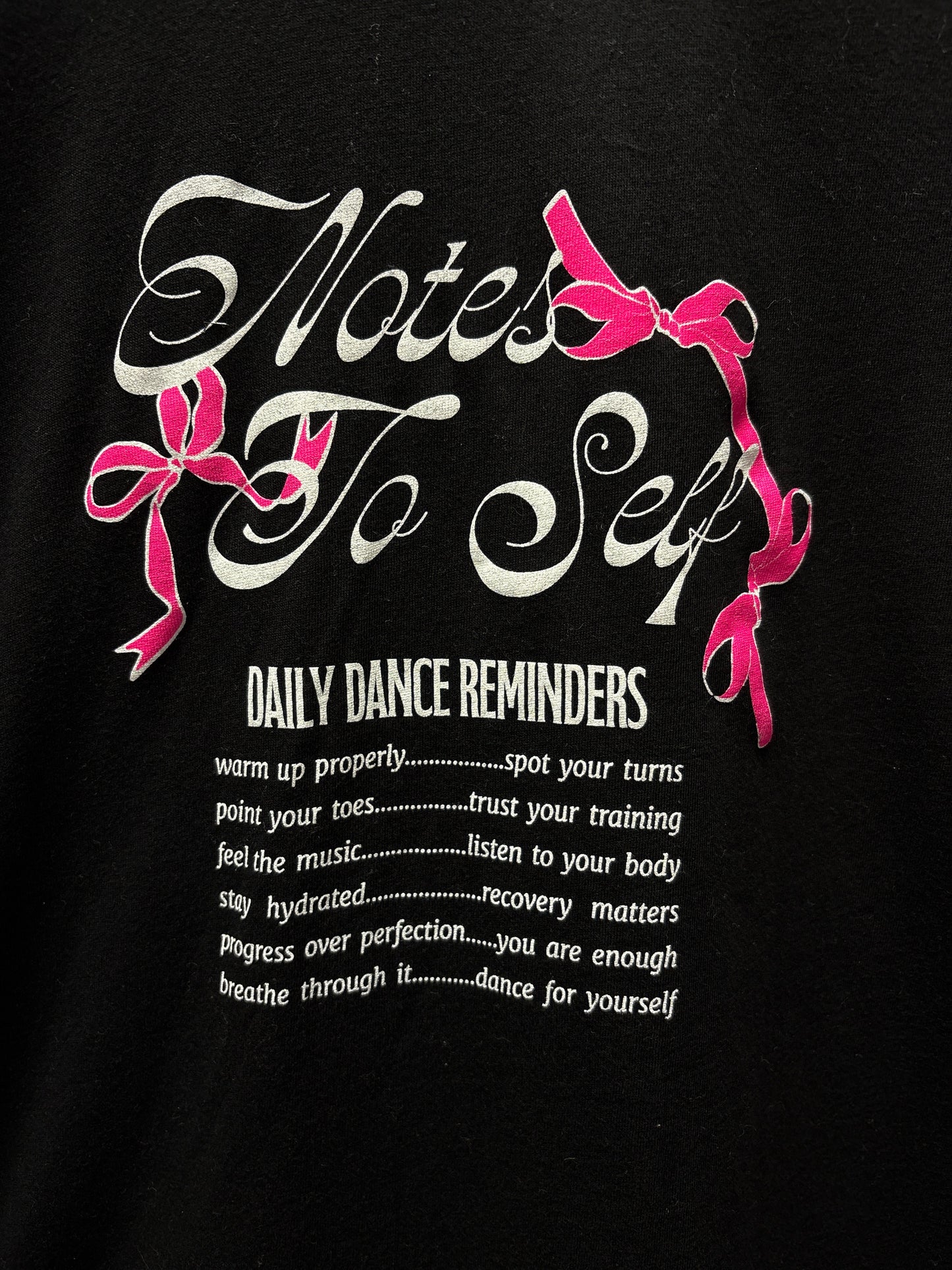 Covet Dance Note To Self Tee NTS-T-S