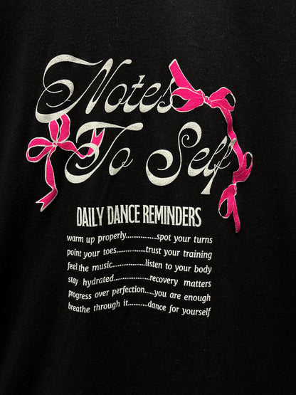Covet Dance Note To Self Tee NTS-T-S