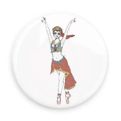 B Plus Nutcracker Buttons