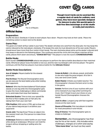 Covet Dance Battle Cards