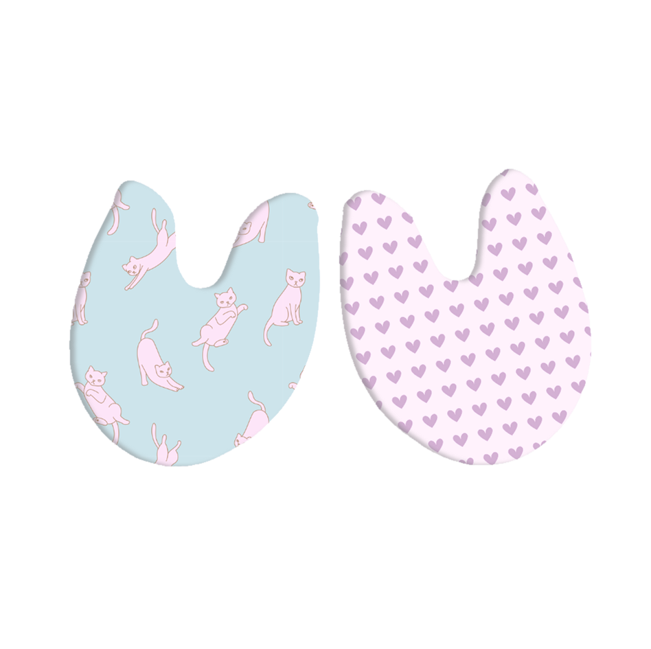 B Plus Printworks Flips Toe Pads