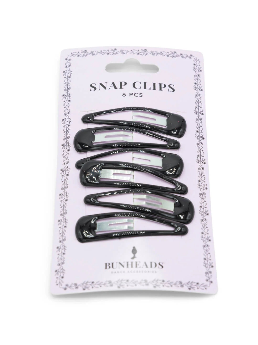 Bunheads Snap Clips 6pcs