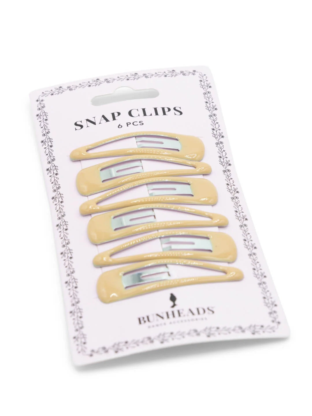 Bunheads Snap Clips 6pcs