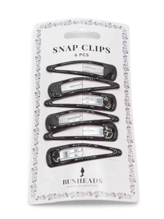 Bunheads Snap Clips 6pcs