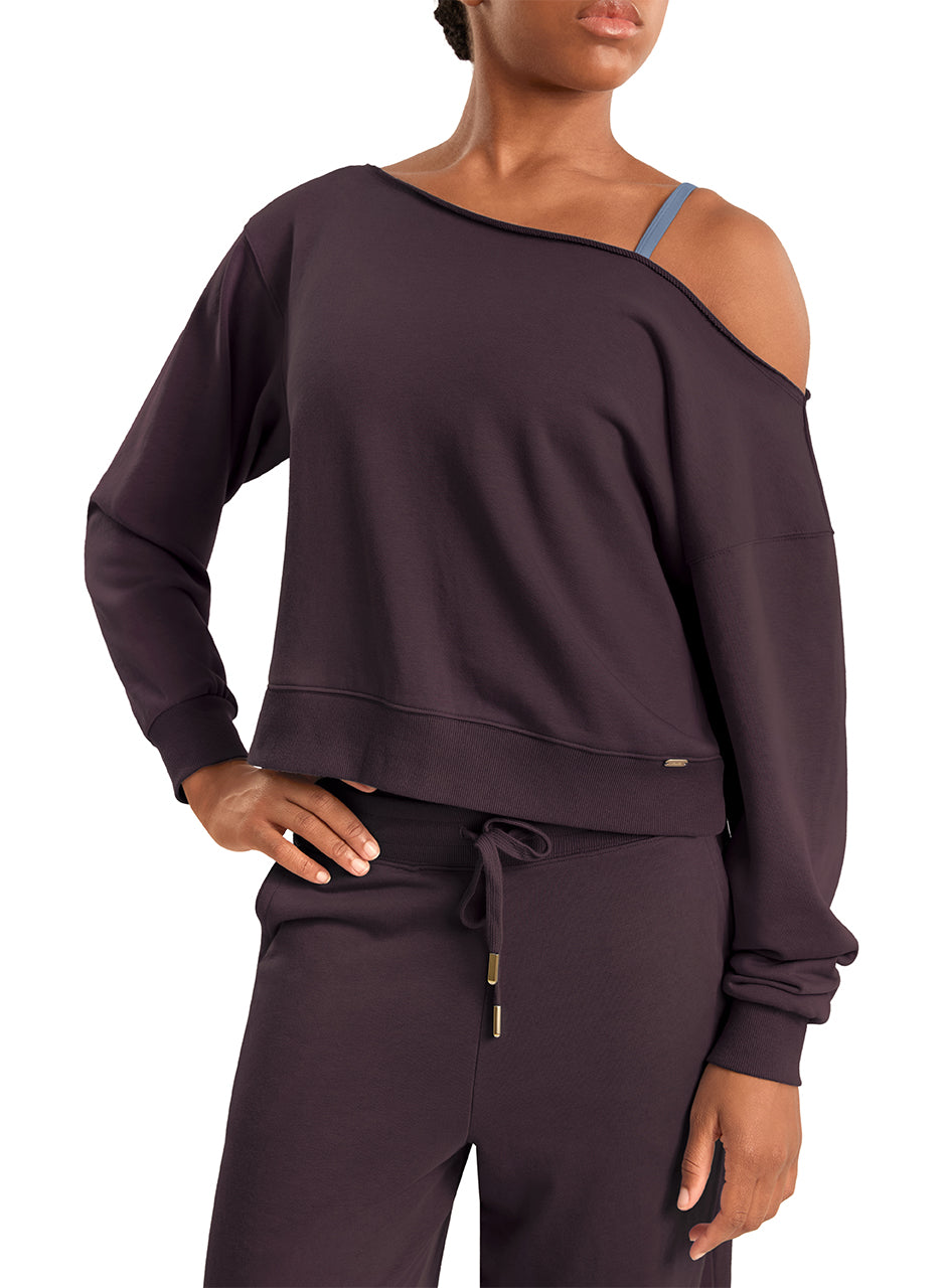Mirella M30019L Adult Off Shoulder Sweater
