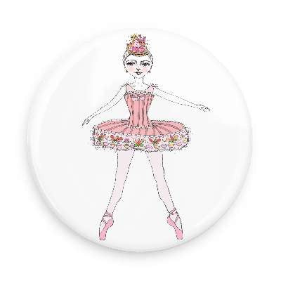 B Plus Nutcracker Buttons