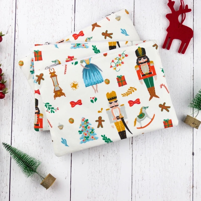 Nutcracker Cosmetic Zipper Bag