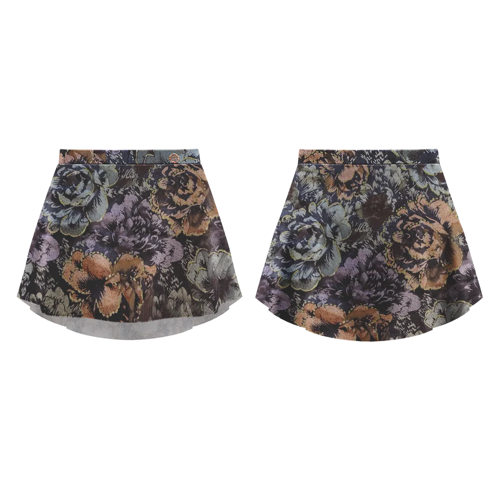 Danse De Paris Velvet Violette Adult Skirt
