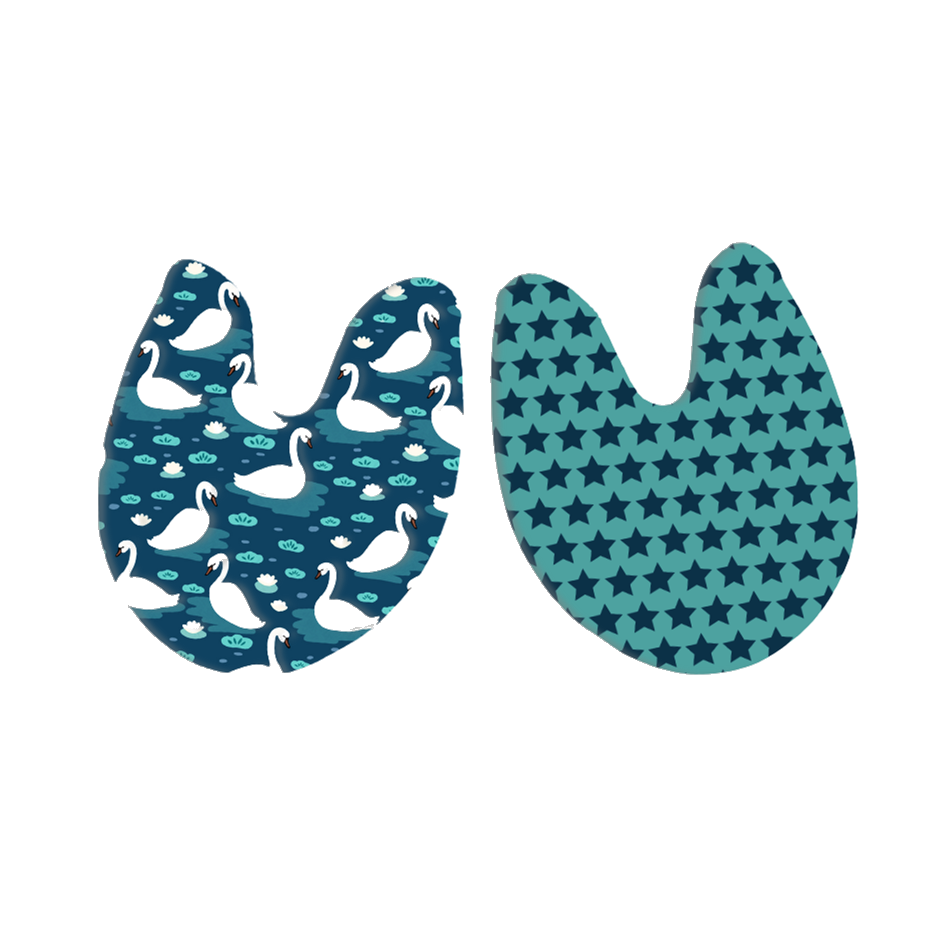 B Plus Printworks Flips Toe Pads