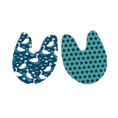 B Plus Printworks Flips Toe Pads