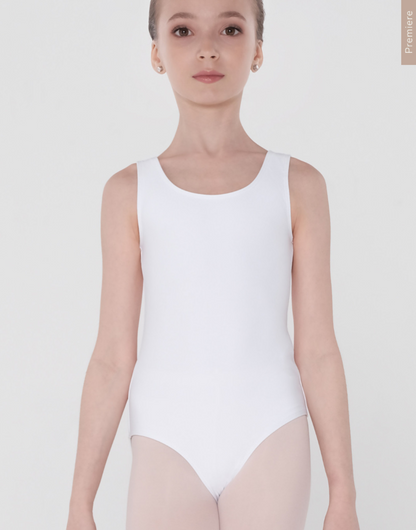 WearMoi Cabriole Child Tank Leotard With HAB Logo
