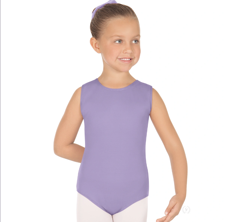 Eurotard Child Micro Tank Leotard w/ CSB Embroidered Logo - Creative Dance