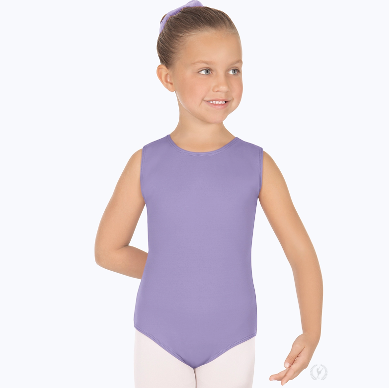 Eurotard Girls Cotton Lycra® Tank Leotard - 1089