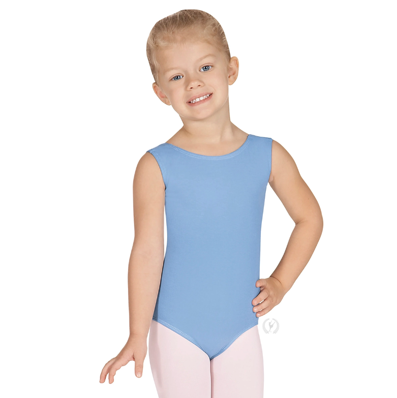 Eurotard Girls Cotton Lycra® Tank Leotard - 1089