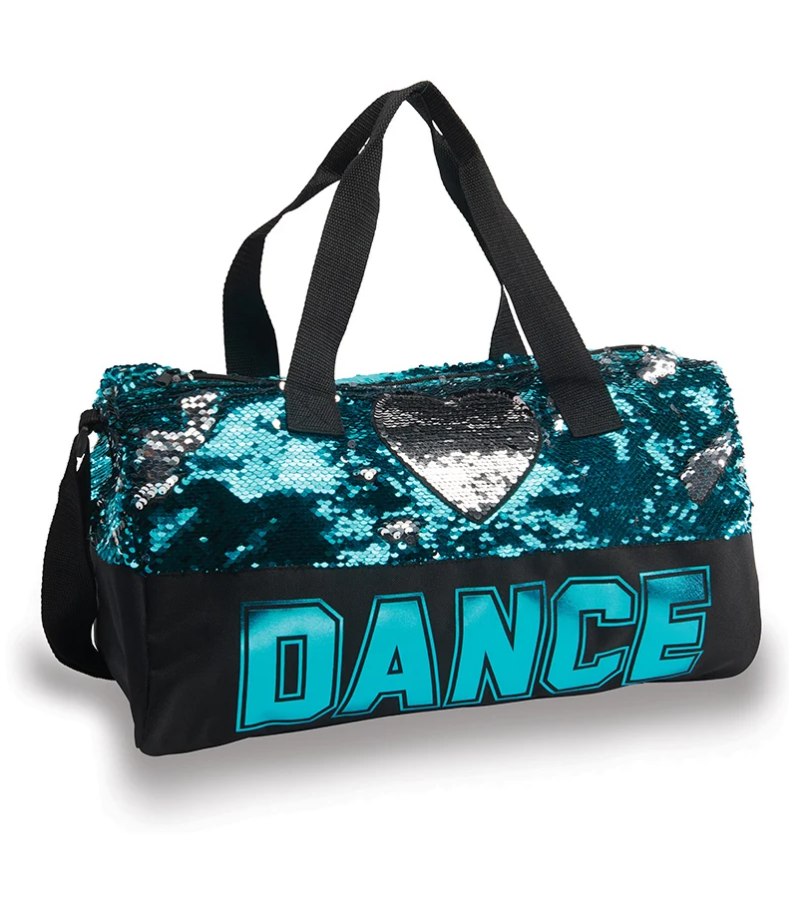 Danznmotion Dance Sequin Heart Duffle - B842