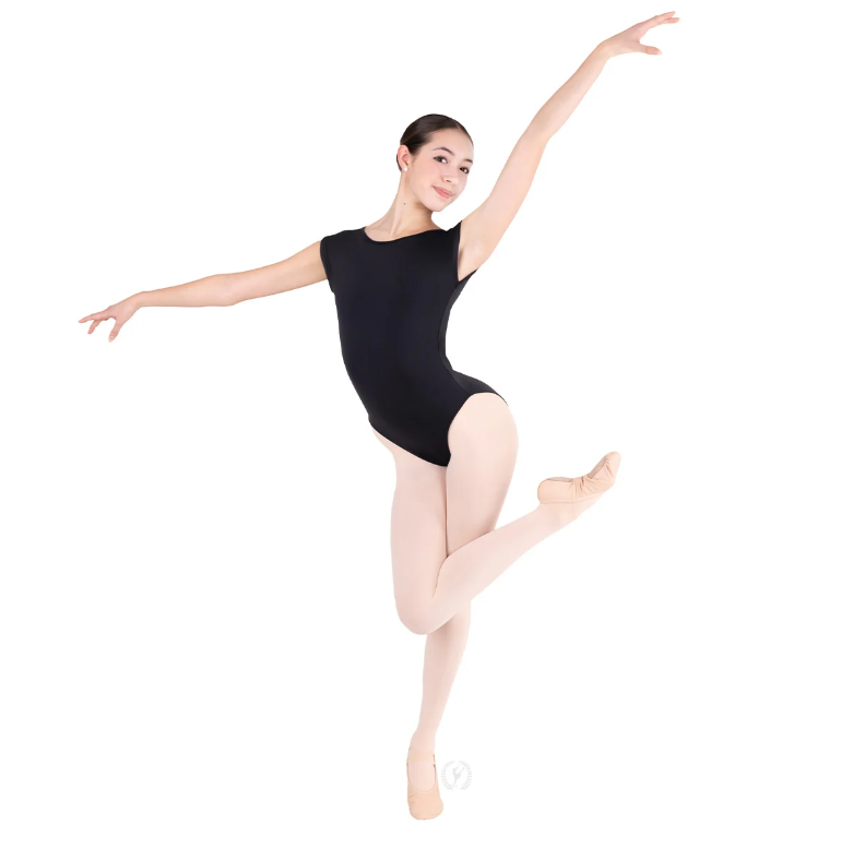 Eurotard 44491C Child Open Back Cap Sleeve Leotard