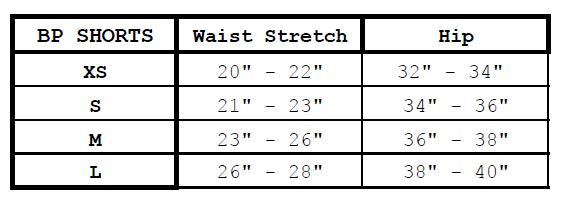 Bullet Pointe 13502 Adult Reversible Shorts
