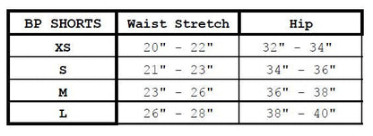 Bullet Pointe 13502 Adult Reversible Shorts