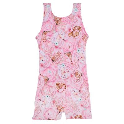 Girl Power LE103 Western Bow Biketard