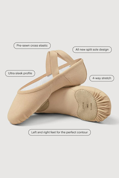 Bloch Ladies Elation Canvas Ballet Shoe - S0217L
