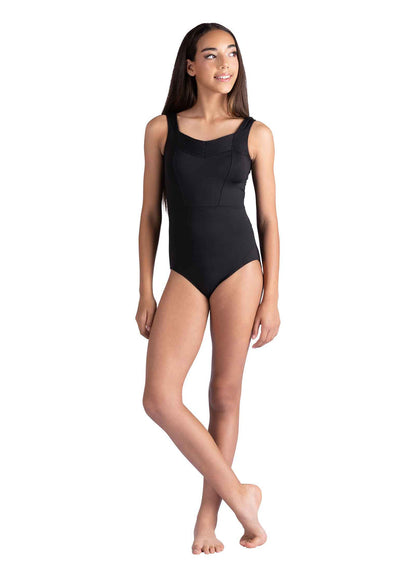 Danz N Motion Reese Adult Pleated Tank Leotard