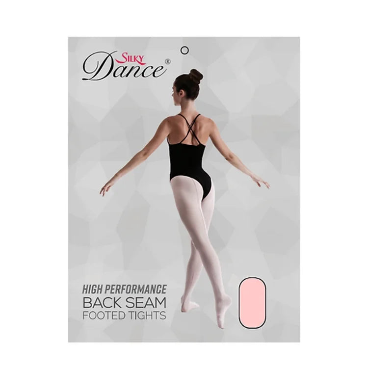 Silky Dance Adult High Performance Back Seam Footed Tights